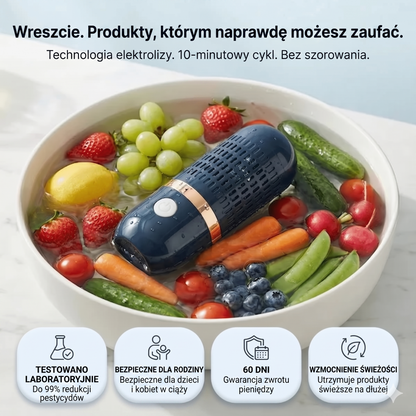 System oczyszczania żywności UV